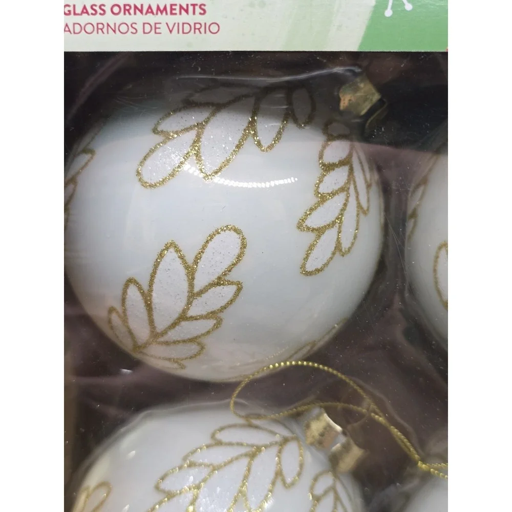 Holiday Living 6 -Pack Multiple colors/finishes Ball